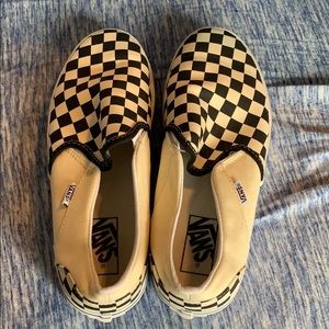 Checkerboard Vans